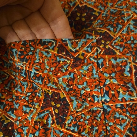 Colorful Geometric Pattern Dress - Picture 3 of 3